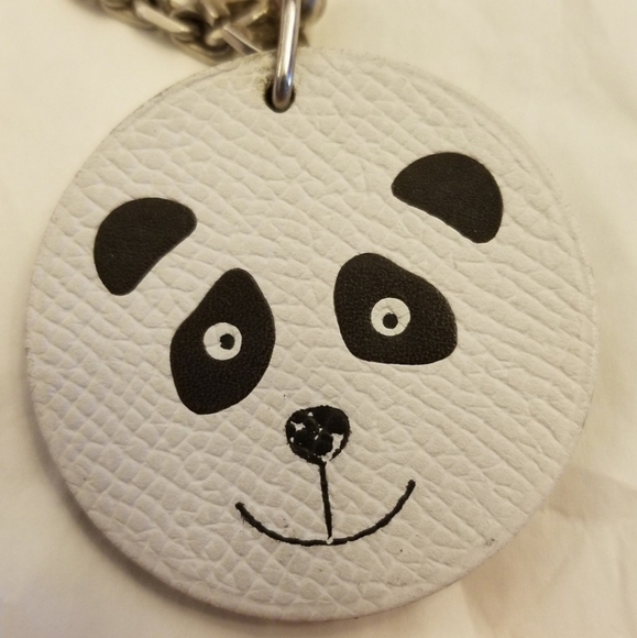 Hermès Epson Panda Key Chain/Purse Charm Authentic - Picture 2 of 8